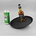 Round Non-Skid Serving Tray